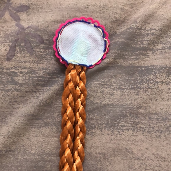 Anna/Frozen - Clip on hair braids. Look like Anna from Frozen. Good condition. - Picture 4 of 5